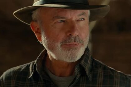 Sam Neil como Alan Grant de Jurassic Park