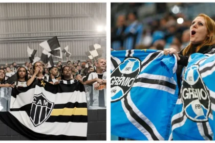 Grêmio chega com 24 pontos para enfrentar Atlético-MG