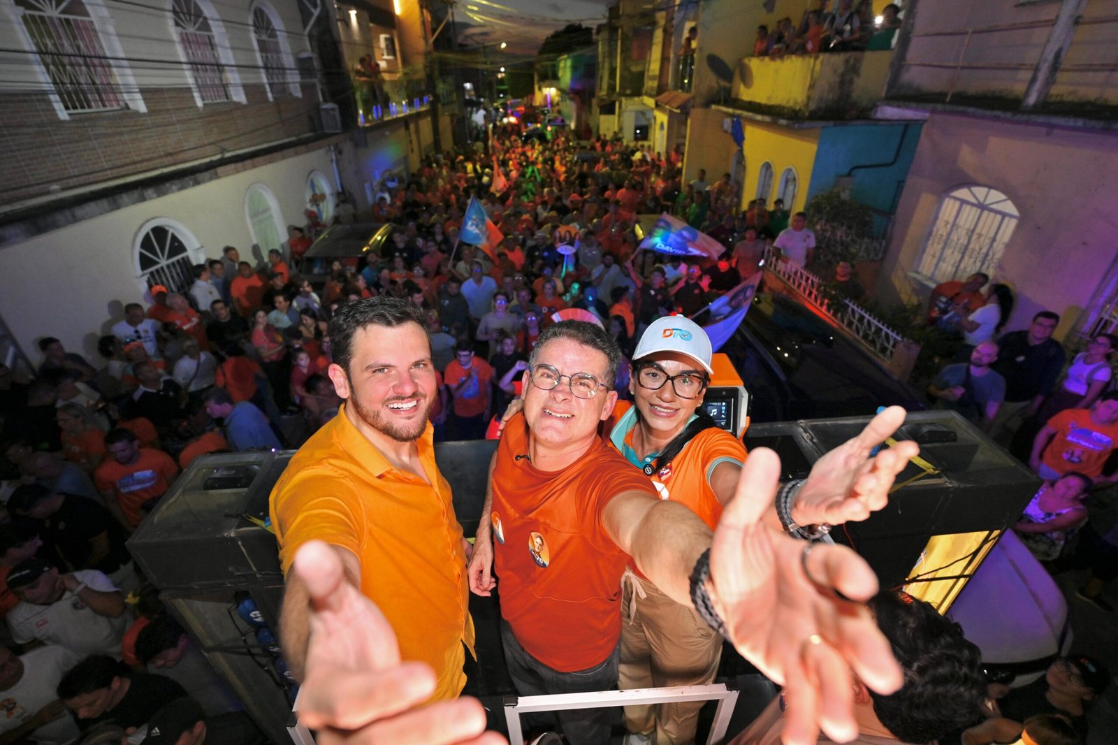 David volta ao Morro e destaca trajetória política