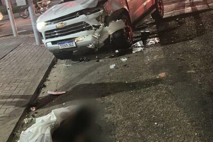 Motorista de picape é investigado após acidente fatal