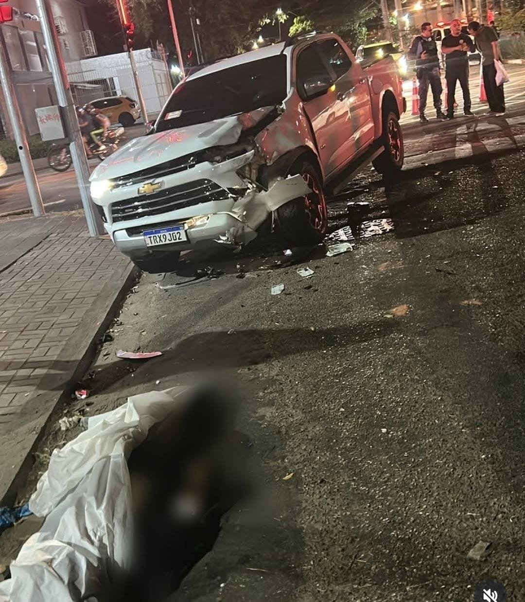 Motorista de picape é investigado após acidente fatal