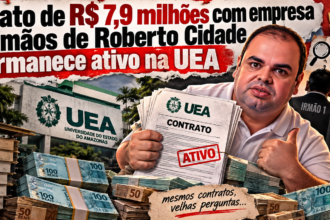 Contrato da UEA expõe diferença entre anúncio e execução no governo Cidade