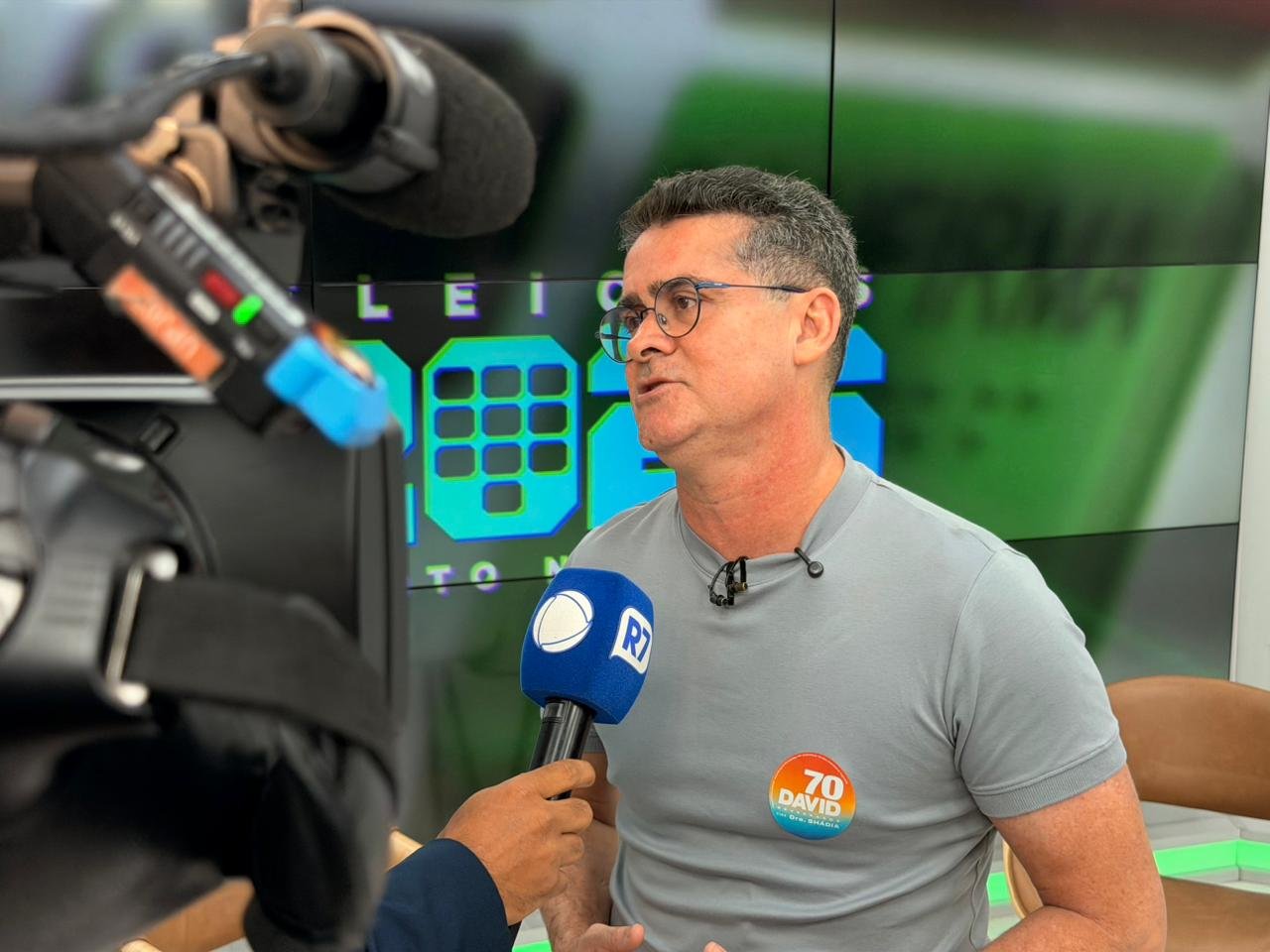 David Almeida propõe integração, policiamento e tecnologia para reduzir a violência em Manaus e nas cidades do interior.