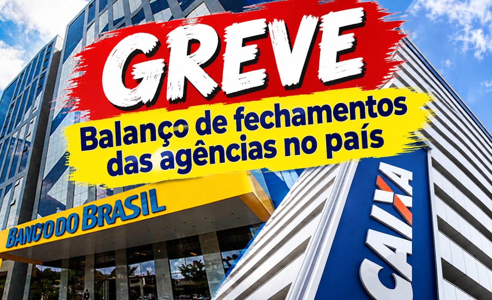 Caixa, Banco do Brasil e Basa são afetados por greve no AM