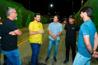 Iluminação em LED integra modernização de viadutos em Manaus