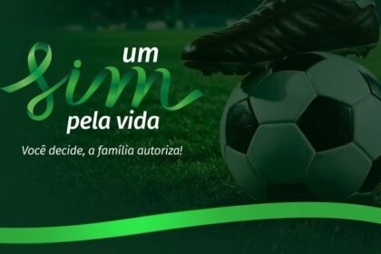Campanha no Campeonato Brasileiro reforça importância de falar sobre doação