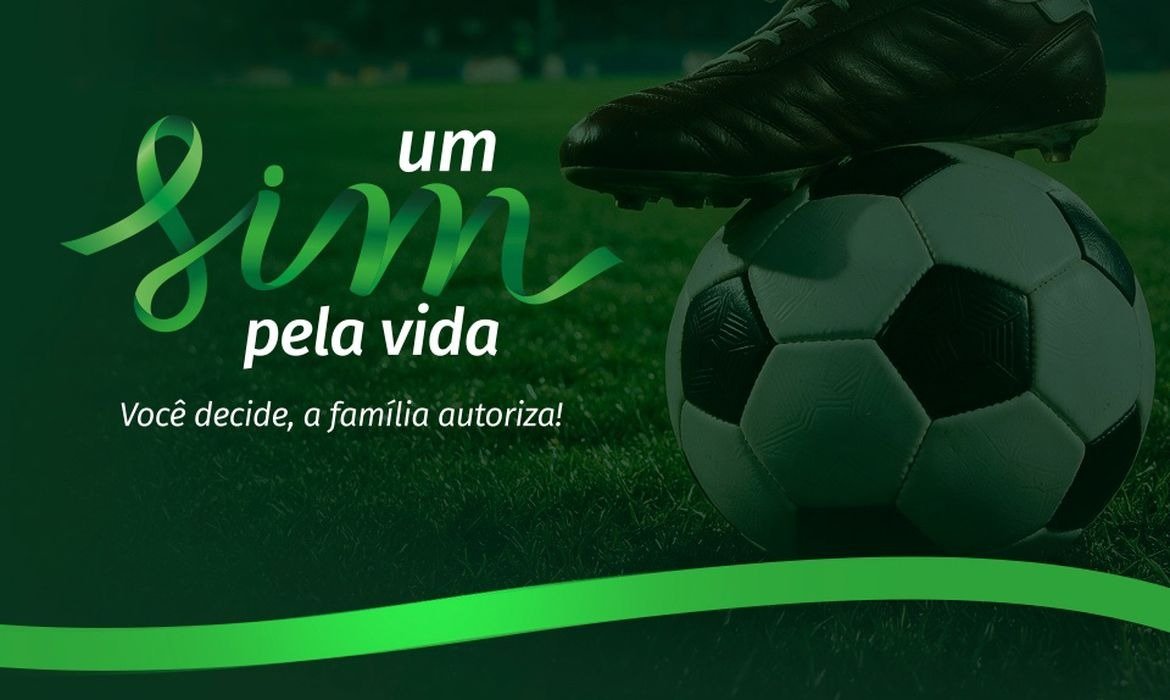 Campanha no Campeonato Brasileiro reforça importância de falar sobre doação