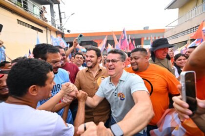 David Almeida destaca ações municipais durante agenda na Redenção