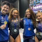 Flávia Saraiva conquista dois ouros e uma prata na Hungria