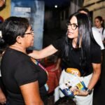 Shádia fala sobre saúde pública em agenda com apoiadores